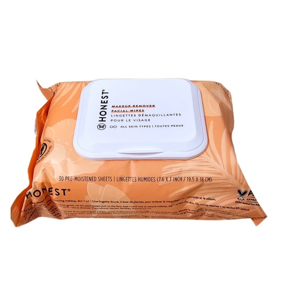 Honest Makeup Remover Facial Wipes All types of skin 3 pack - Picture 2 of 2